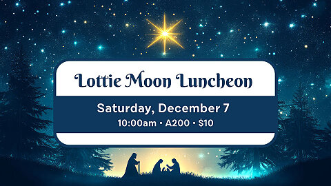 Lottie Moon Luncheon